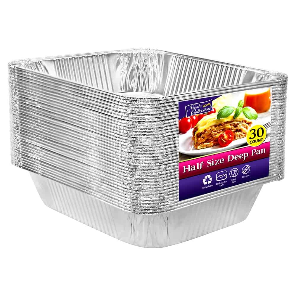 Nicole Home Collection Aluminum Pans Half Size