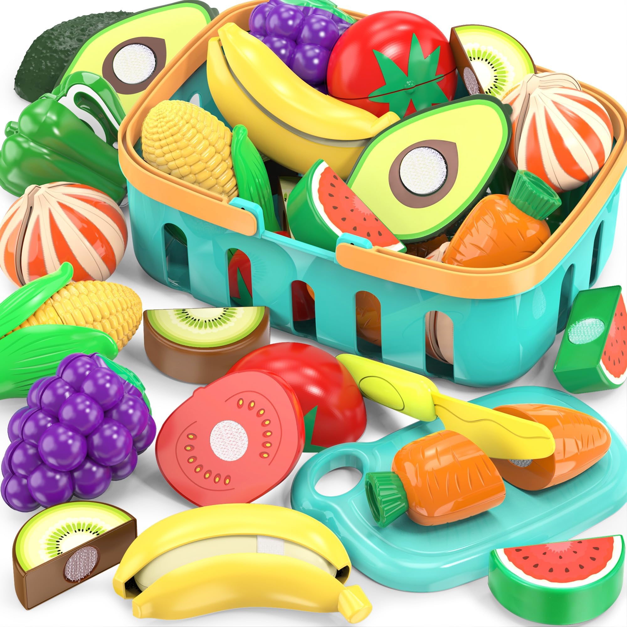 Cutting Play Food Toys For Kids